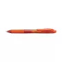 Pentel EnerGel X bolígrafo de gel retráctil - naranja - 0.7 mm punta media - ambidiestro