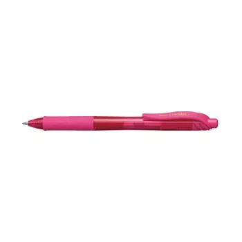 Pentel EnerGel X bolígrafo de gel líquido retráctil - rosa - 0.7 mm - ambidiestro