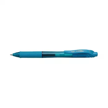 Pentel EnerGel X bolígrafo de gel retráctil - tinta azul - 0.7 mm - cuerpo azul - plástico - ambidiestro