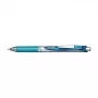 Pentel EnerGel Xm bolígrafo de gel retráctil - tinta azul claro - 0.35 mm punta de aguja - cuerpo azul - agarre de goma