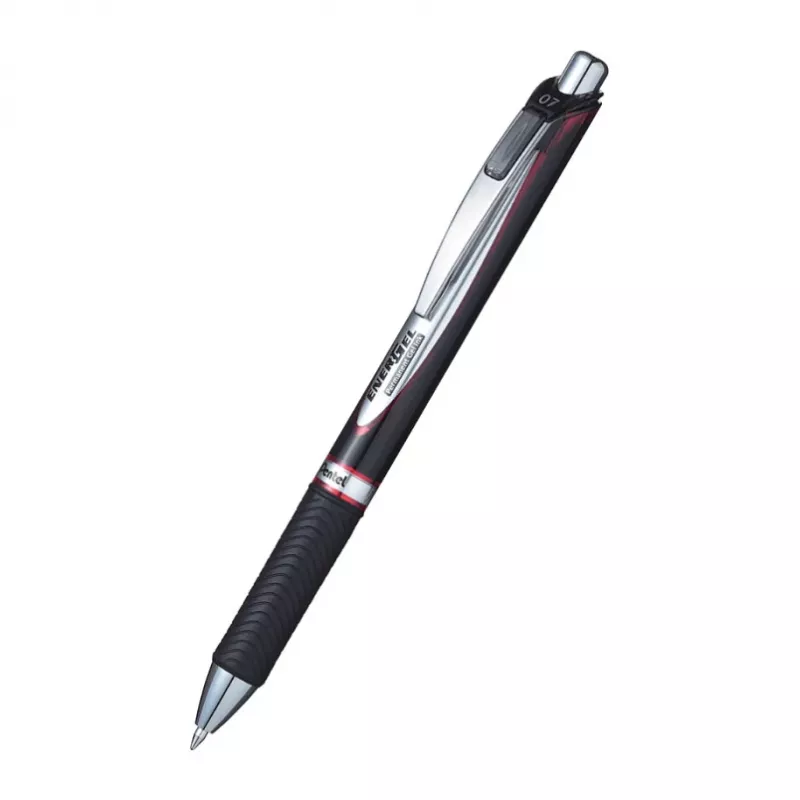 Pentel EnerGel bolígrafo de gel 0,35 mm rojo indeleble