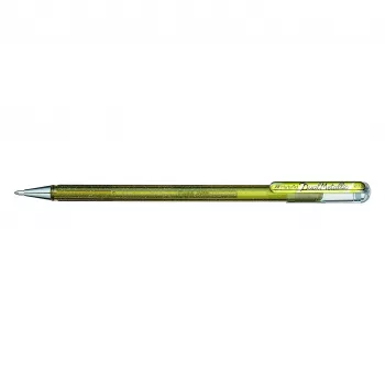 Pentel Hybrid Dual Metallic bolígrafo de gel - dorado - 1,0 mm - con capuchón