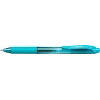 Pentel EnerGel X bolígrafo de gel retráctil - turquesa - 0,7 mm - punta media - ambidiestro