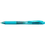 Pentel EnerGel X bolígrafo de gel retráctil - turquesa - 0,7 mm - punta media - ambidiestro