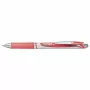 Pentel EnerGel BL77 bolígrafo de gel retráctil - rosa - coral - plata - redondo - 0,7 mm - tinta base de agua