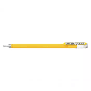 Pentel Mattehop bolígrafo de gel 1,0 mm amarillo