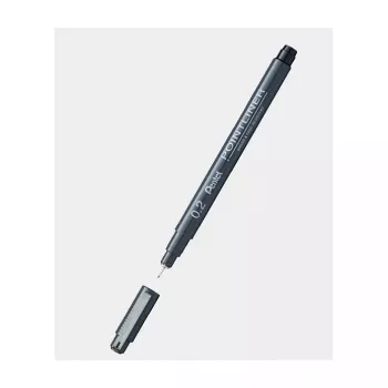 Pentel fineliner pigmento 0,3 mm negro