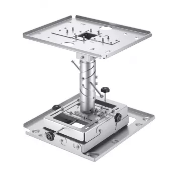 Panasonic ET-PKD130H Kit de soporte de techo para proyector (barra de extensión, botón, placa de montaje, ajustador de ángulo, soporte de montaje de 2 pines)