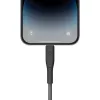 ENERGEA Flow cable USB-C a Lightning 1,5m negro 60W 3A PD carga rápida certificado MFi