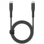 ENERGEA Flow cable USB-C a USB-C 1,5m negro 240W 5A PD carga rápida