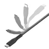 ENERGEA Flow cable USB-C a USB-C 1,5m negro 240W 5A PD carga rápida