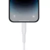 ENERGEA Flow cable USB-C a Lightning 1,5m blanco 60W 3A PD carga rápida MFi