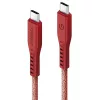 ENERGEA Flow cable USB-C a USB-C 1,5m rojo 240W 5A PD carga rápida