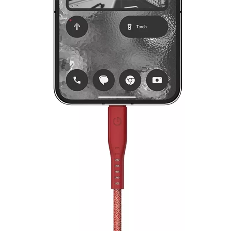 ENERGEA Flow cable USB-C a USB-C 1,5m rojo 240W 5A PD carga rápida