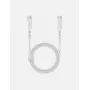 ENERGEA Flow cable USB-C a USB-C 1,5m blanco 240W 5A PD carga rápida