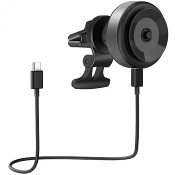 ENERGEA soporte magnético universal AirLock para coche para salpicadero/salida de aire negro