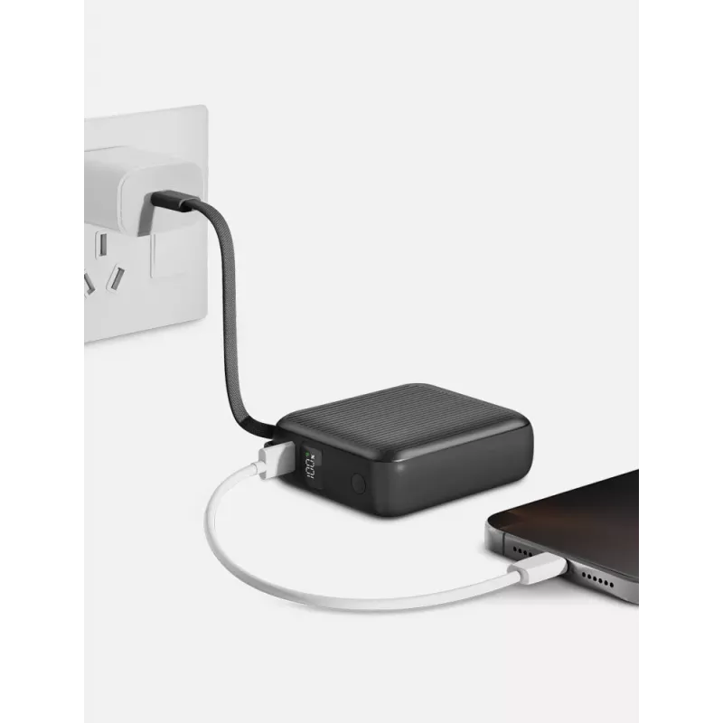 Energea Integra Mini 10000mAh batería externa USB-C PD 35W gris