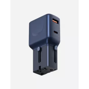 ENERGEA TravelGoAdapter 35 USB-A/USB-C 35W azul
