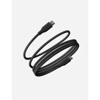 ENERGEA Helix 60 cable USB-C a USB-C magnético 1,5 m negro