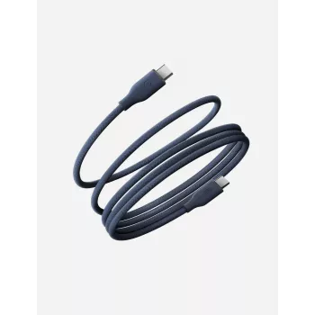 ENERGEA Helix 60 Cable magnético USB-C a USB-C 480Mbps 60W 1,5m azul