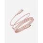 ENERGEA Helix 60 Cable magnético USB-C a USB-C 480Mbps 60W 1,5m rosa