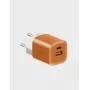 ENERGEA Ampcharge GaN35 USB-C/USB-A PD/PPS/QC3.0 35W Cargador de pared naranja