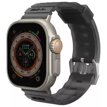 SKINARMA Shokku Correa para Apple Watch 49/46/45/44mm - Smoke