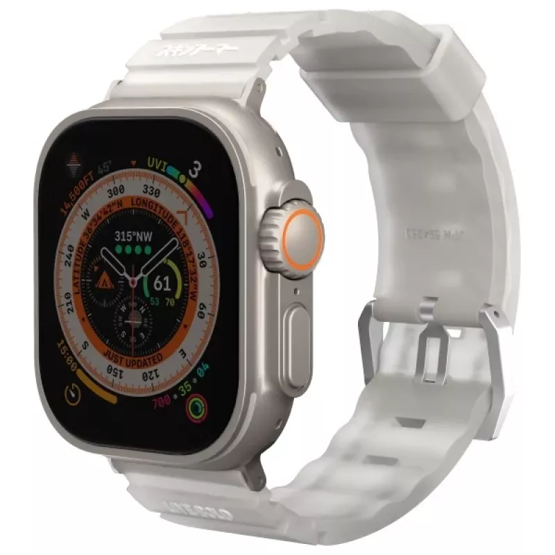Skinarma Shokku Correa para Apple Watch 49/46/45/44 mm Frost