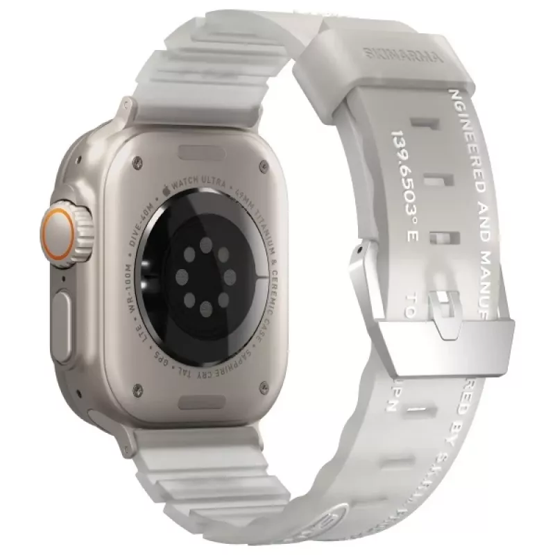 Skinarma Shokku Correa para Apple Watch 49/46/45/44 mm Frost