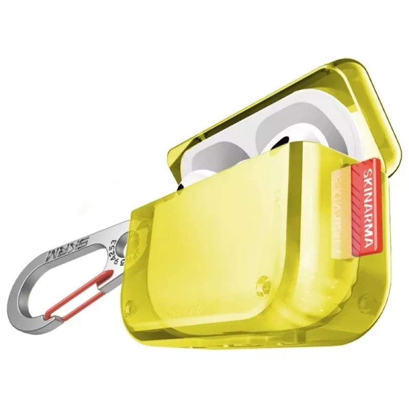 SKINARMA Saido Funda protectora para Apple AirPods Pro 2 - Amarillo