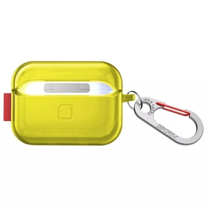 SKINARMA Saido Funda protectora para Apple AirPods Pro 2 - Amarillo