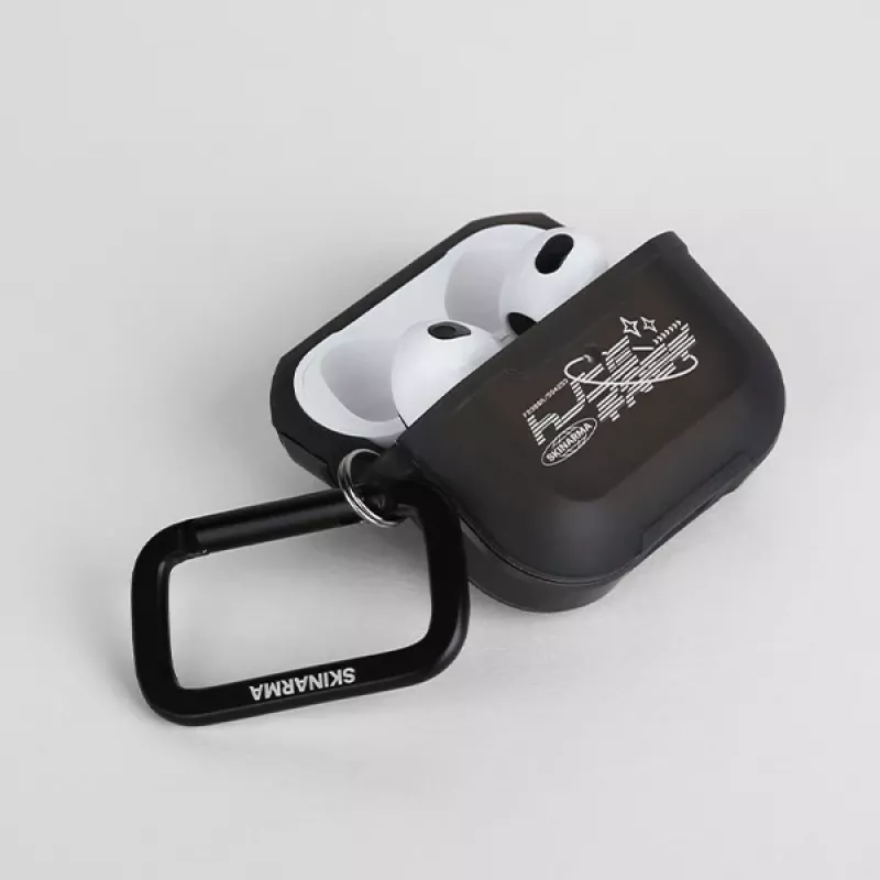 SKINARMA Kinzoku Funda protectora para Apple AirPods Pro 2.ª generación - Smoke