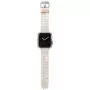 SKINARMA Shokku Correa de silicona para Apple Watch 45/44/42mm Beige