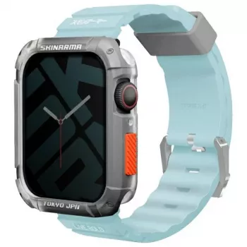 Skinarma Shokku Correa para Apple Watch 45/44/42mm Azul