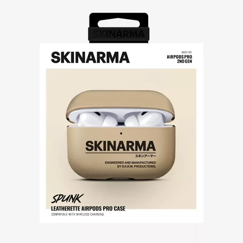 SKINARMA Spunk Funda protectora para AirPods Pro 2.ª generación - Marfil