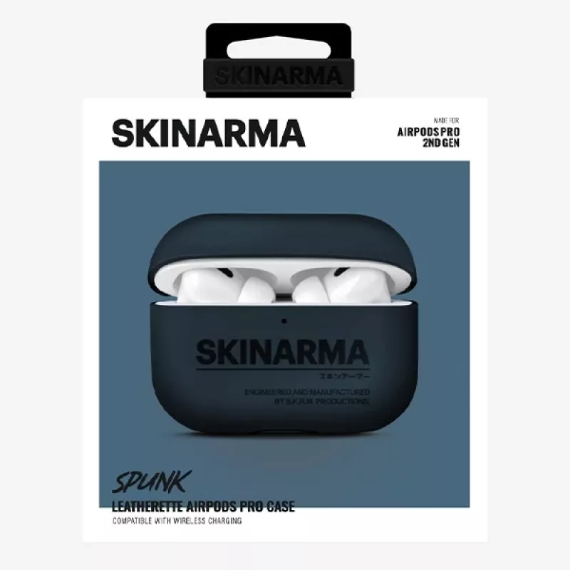 SKINARMA Spunk Funda para AirPods Pro 2.ª generación - Azul