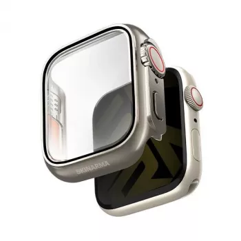 Skinarma Gado Pro Funda para Apple Watch 44 mm, Titanium