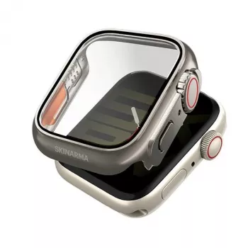 Skinarma Gado Pro Funda para Apple Watch 44 mm, Titanium