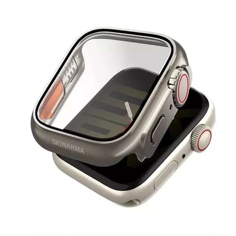 Skinarma Gado Pro Funda para Apple Watch 41mm - Titanio