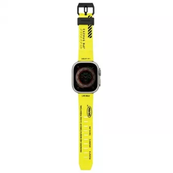 SKINARMA Shokku Correa para Apple Watch 49/45/44mm Amarillo eléctrico