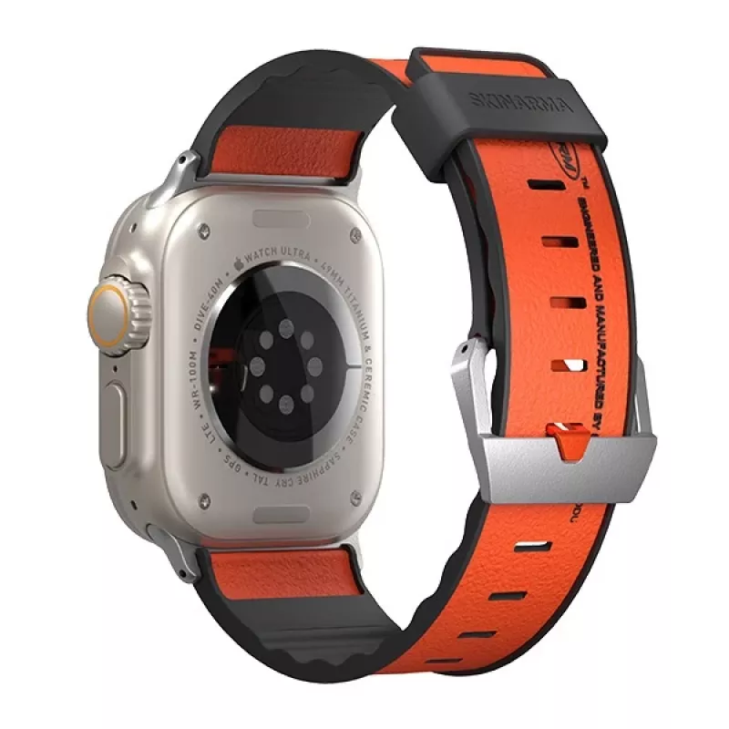 Skinarma Spunk Correa para Apple Watch 49mm Naranja