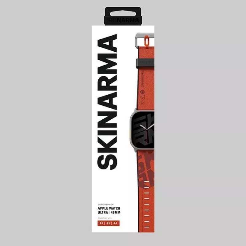 Skinarma Spunk Correa para Apple Watch 49mm Naranja
