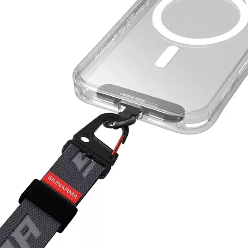 SKINARMA Scout Cordón universal para teléfono Gris