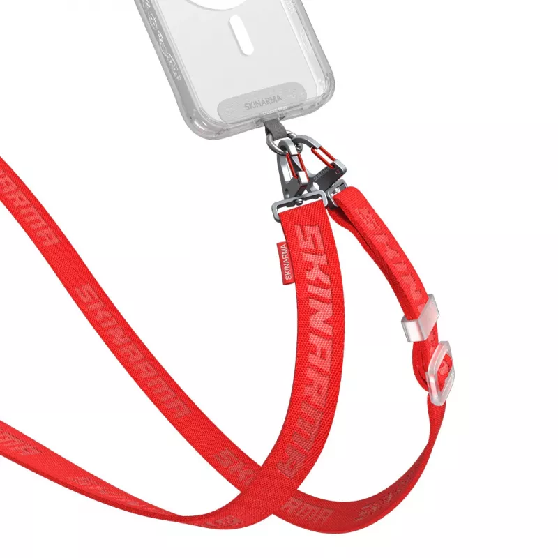 SKINARMA Scout Cordón universal para teléfono Rojo