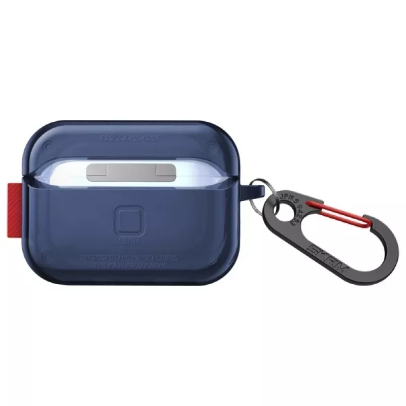 SKINARMA Saido Funda protectora para AirPods Pro 2.ª generación - Azul oscuro
