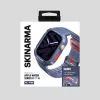 Skinarma Saido Funda 2 en 1 con correa integrada para Apple Watch 45/44mm Azul oscuro