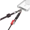 Skinarma Dyno Cordón universal para teléfono Obsidian