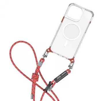 Skinarma Dyno Cordón universal para teléfono Vermilion