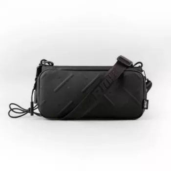 Skinarma Juno bolsa bandolera organizadora para teléfono negra