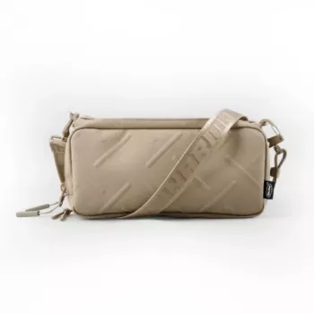 SKINARMA Juno Bolso bandolera para móvil Khaki - Organizador cruzado de nailon premium